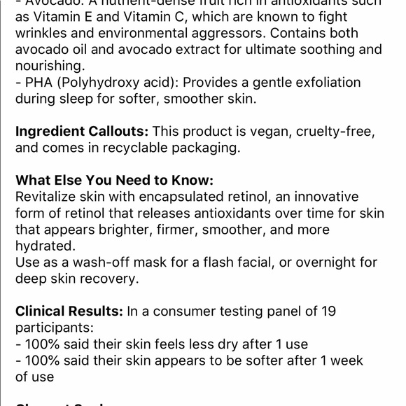 Sleeping mask - Picture 3 of 3